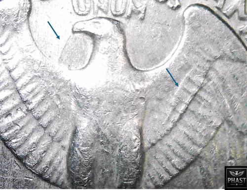 1983 quarter error coin - p,