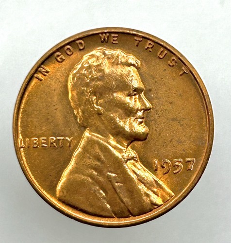 1957 lincoln wheat error ddr - 1957,