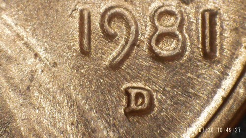 1981 lincoln penny - lincoln, &