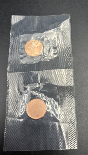 Blank cent error - coin, &